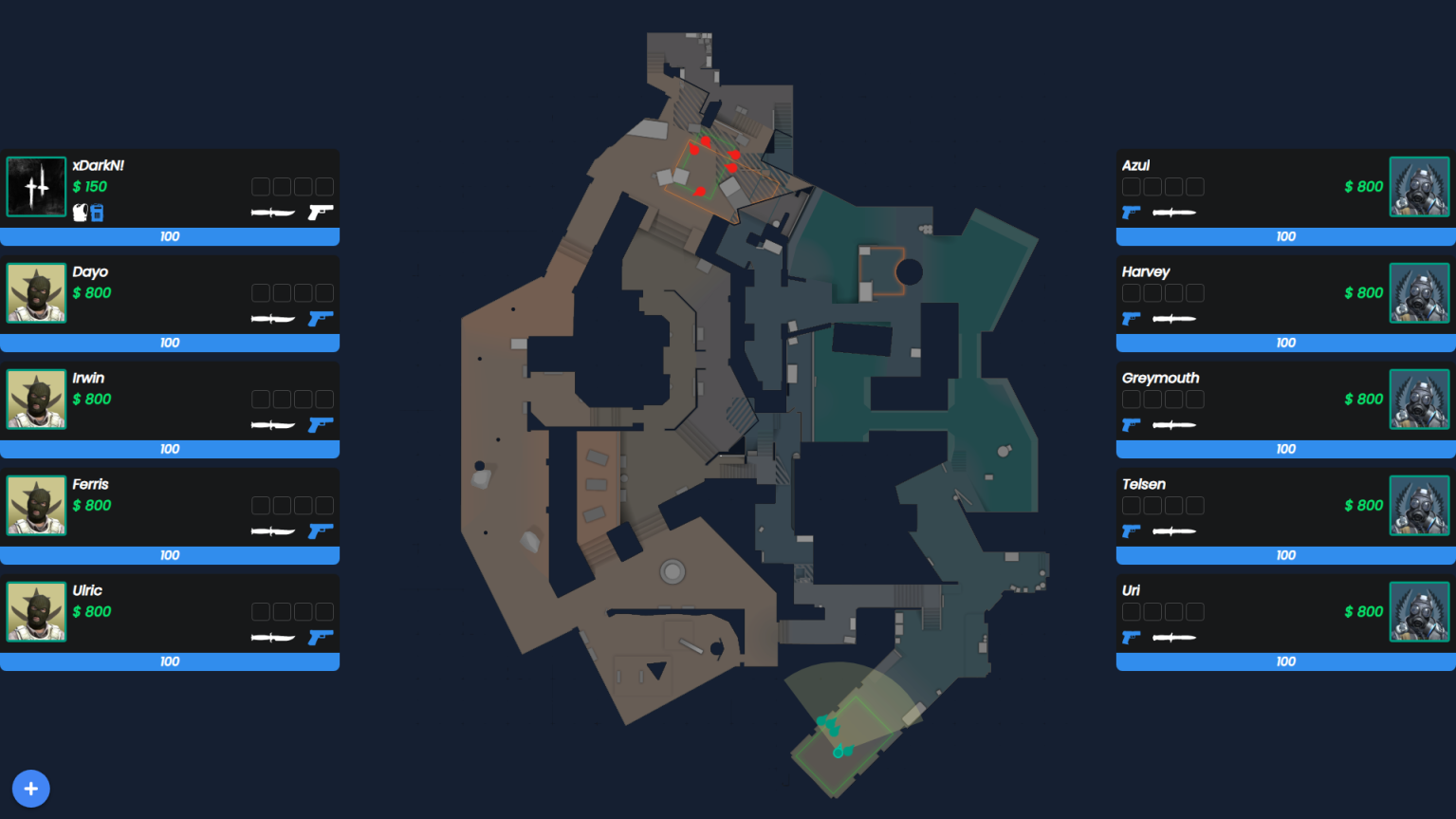 Webradar Counter-Strike 2